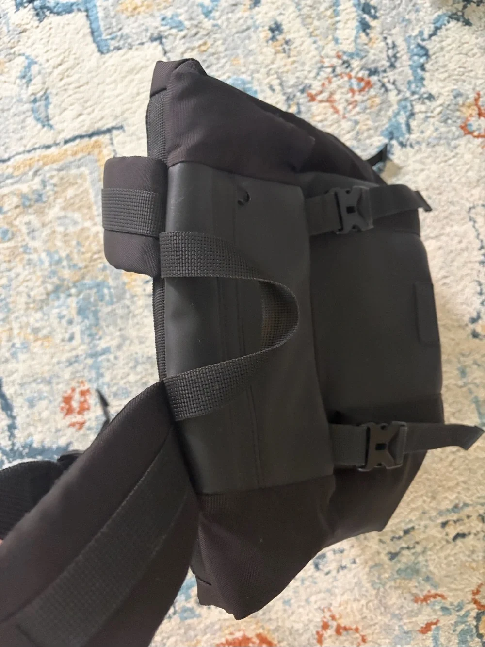 Harvest Black Men's Waterproof Backpack